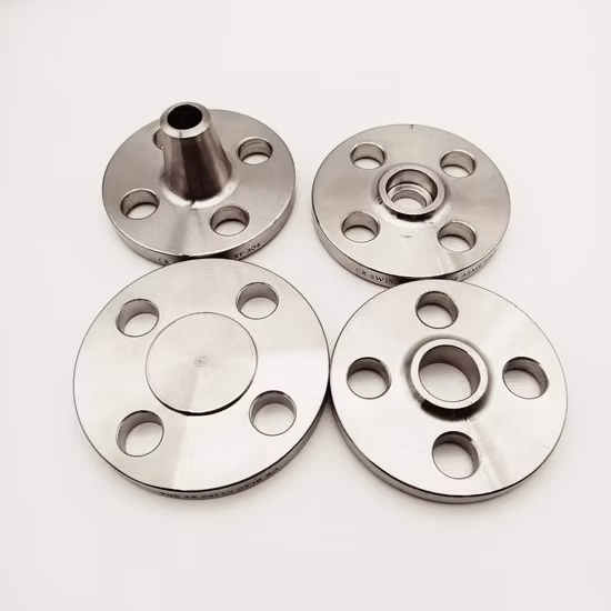 Alloy 8 Figure Spectacle Blind Flange A105 ASTM A182 F5, F9, F11, F22, F91A105 Ss CS RF Slip on Welding Neck Anchor Forged Flange