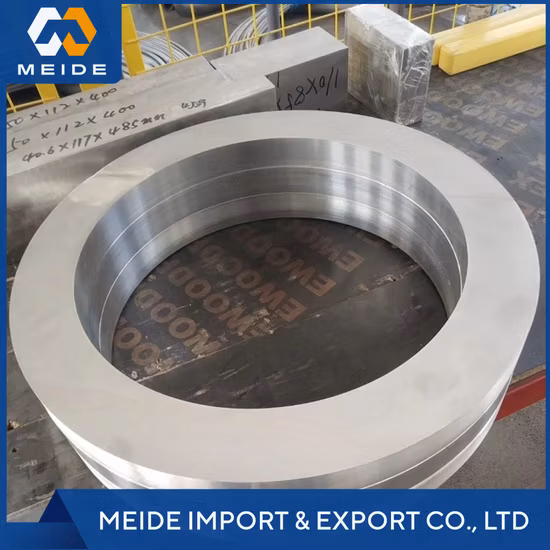 Customized Stainless Steel 321 420 Seamless Rolled Forged Ring Large Diameter Carbon Steel 1025 1040 1045 Roller Ring Forging