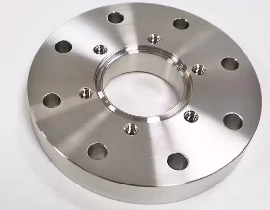 Customized SS316 304 Steel Fittings CF Zero Length Reducing Flange with Trapped Holes